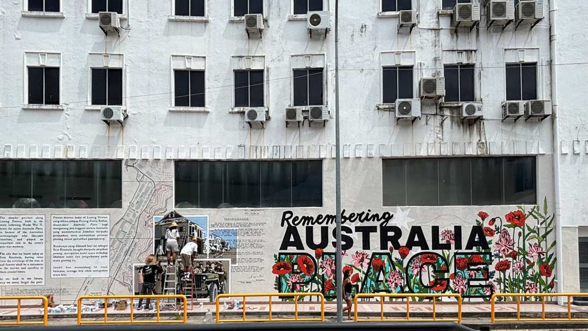 Kota Kinabalu Unveils Mural Honouring Decades Of Sabah-Australia Partnership