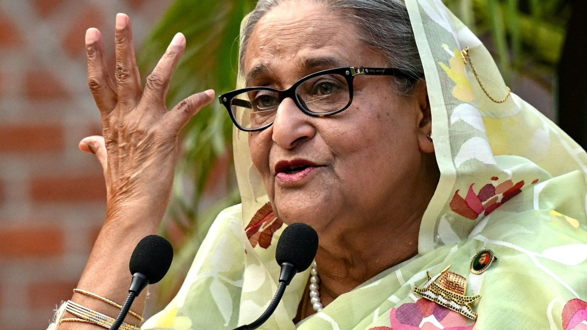 India distances itself from Hasina's virtual speech as Bangladesh tightens media restrictions