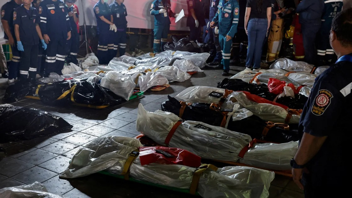 At least 27 dead as fire devastates Bangkok nightclub