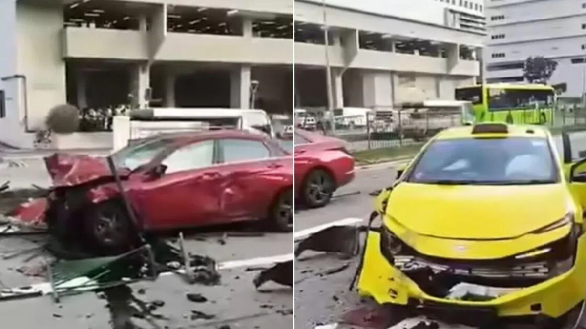 Singapore Man Charged with Drug-Impaired Driving After Kallang Taxi Crash Injures Two