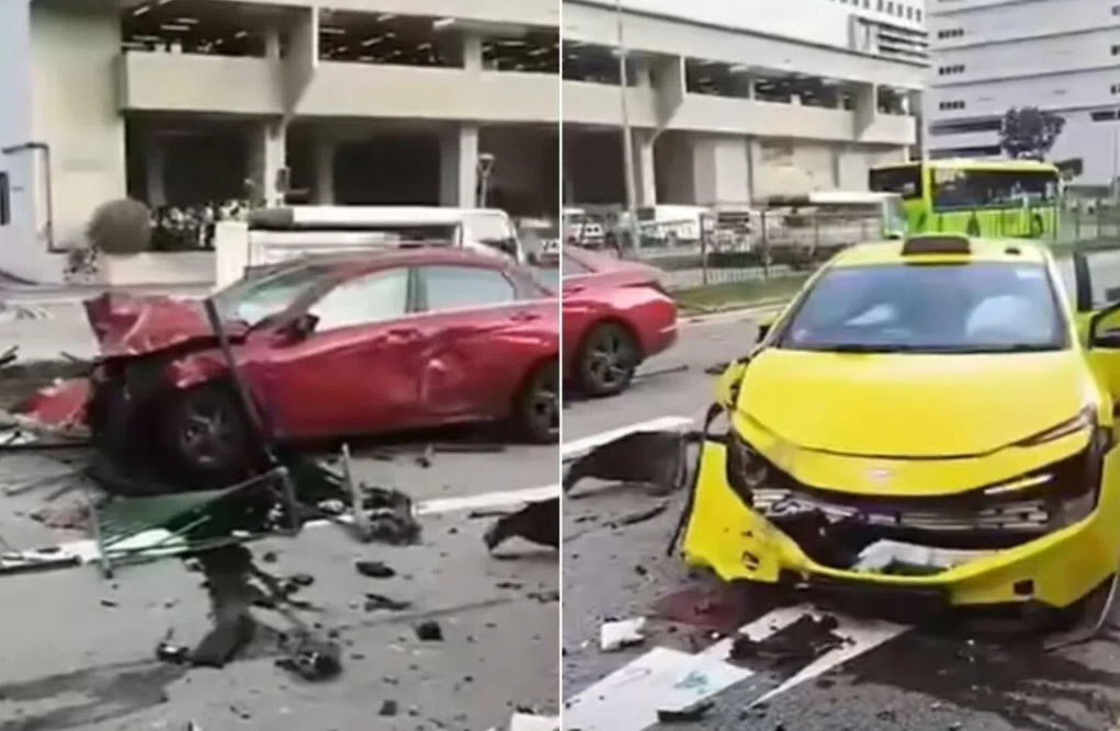 Singapore Man Charged with Drug-Impaired Driving After Kallang Taxi Crash Injures Two