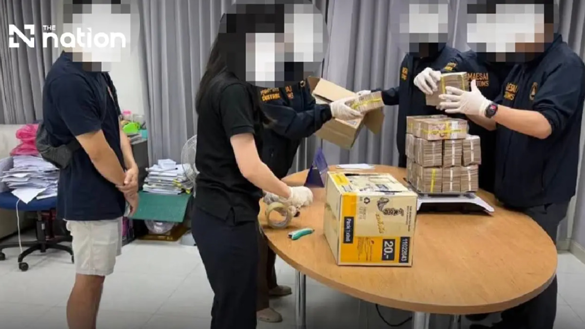 Thai customs intercepts ฿23 million in currency smuggling attempt at Mae Sai border