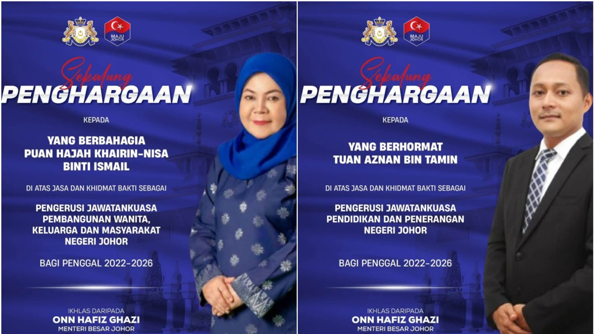 Onn Hafiz Acknowledges Former Exco Members' Contributions as Johor Reshapes Cabinet