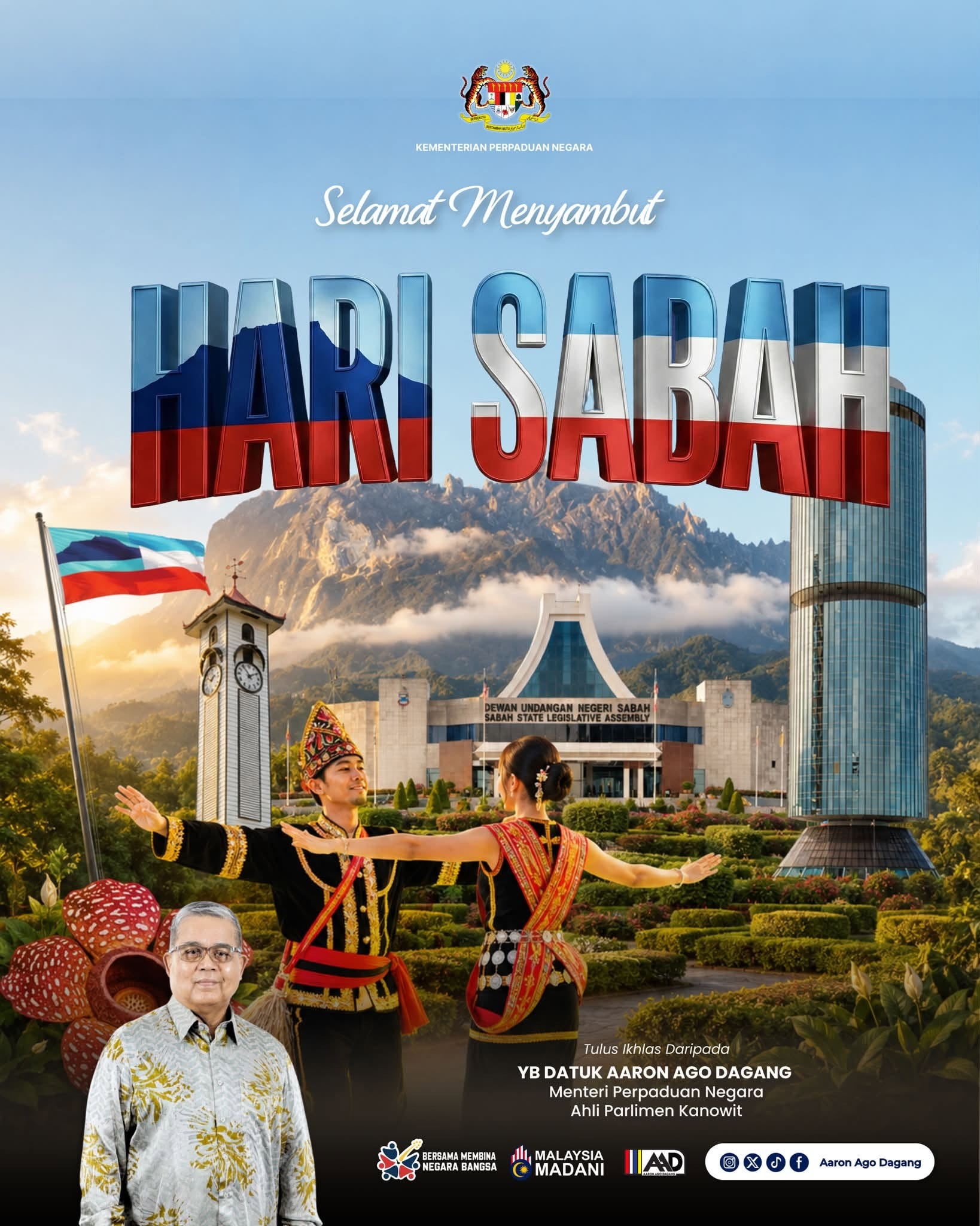 Sabah's Cultural Tapestry Is Malaysia's Greatest Asset, Minister Says