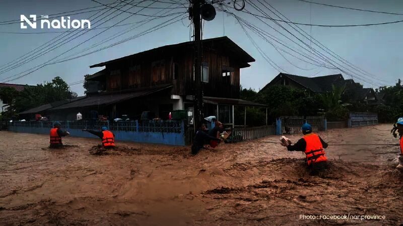 Thailand Declares Disaster Zone in Nan as Northern Flooding Intensifies
